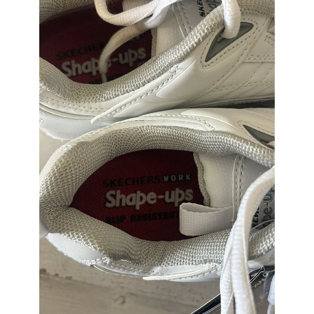 Skechers Shape Ups XT White Toning Shoes Slip Resistant - New In Box - Men’s 10